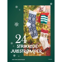 24 strikkede julestrømper