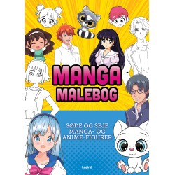 Manga malebog: Søde og seje manga- og anime-figurer