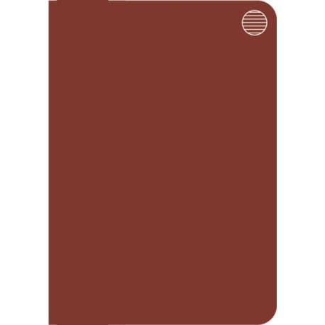 Garnet B6 Lined Notebook