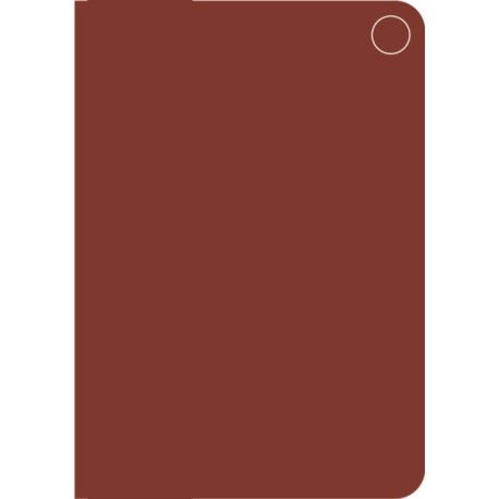 Garnet A5 Blank Notebook