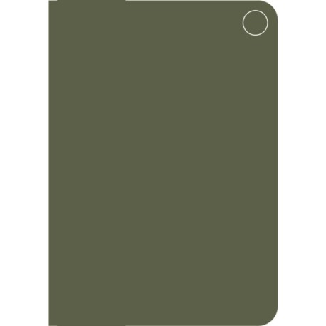 Verdant Dusk A5 Blank Notebook