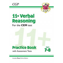 11+ CEM Verbal Reasoning Practice Book & Assessment Tests - Ages 7-8 (with Online Edition)