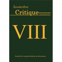 Critique: årsskrift for borgerlig idedebat og kulturkamp (2015 (8. årgang))