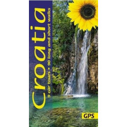 Croatia Sunflower Walking Guide: 90 long and short walks and 9 car tours