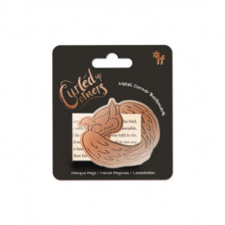 Curled Up Corners - Sleepy Owl