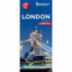 London - Michelin City Map 9201: Laminated City Plan