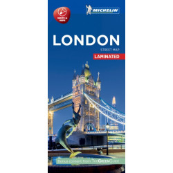London - Michelin City Map 9201: Laminated City Plan