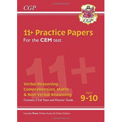 11+ CEM Practice Papers - Ages 9-10 (with Parents' Guide & Online Edition)