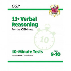 11+ CEM 10-Minute Tests: Verbal Reasoning - Ages 9-10 (with Online Edition)