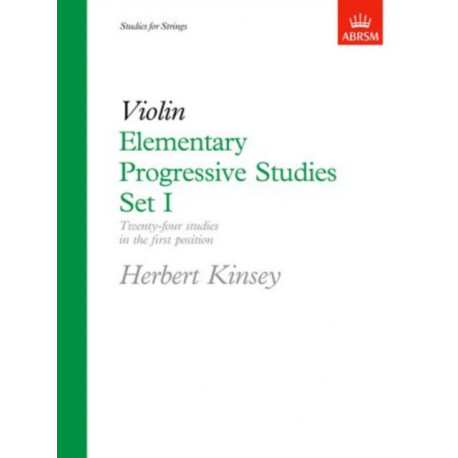 Elementary Progressive Studies, Set I for Violin