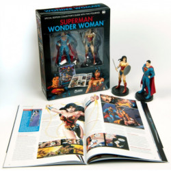 Superman and Wonder Woman Plus Collectibles