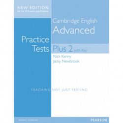 Cambridge Advanced Volume 2 Practice Tests Plus New Edition Students' Book with Key