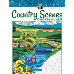 Creative Haven Country Scenes Color by Number