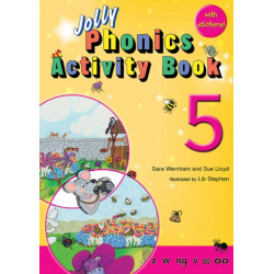 Jolly Phonics Activity Book 5: In Precursive Letters (British English edition)