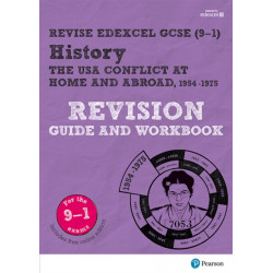 Pearson REVISE Edexcel GCSE History The USA, 1954-75 conflict at home and abroad Revision Guide and Workbook incl. online revision - for 2026, 2027 exams: Edexcel
