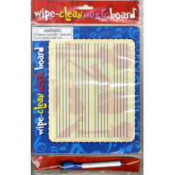 Wipe Clean Music Board: Landscape Edition