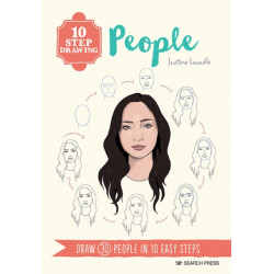 10 Step Drawing: People: Draw 30 People in 10 Easy Steps