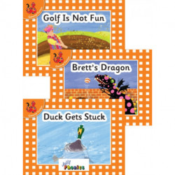 Jolly Phonics Orange Level Readers Set 3: in Precursive Letters (British English edition)