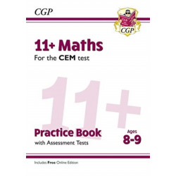 11+ CEM Maths Practice Book & Assessment Tests - Ages 8-9 (with Online Edition)