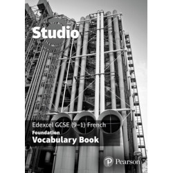 Studio Edexcel GCSE French Foundation Vocab Book (pack of 8)