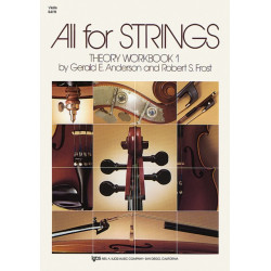 All for Strings Theory Workbook 1 Violin