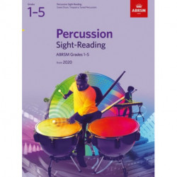 Percussion Sight-Reading, ABRSM Grades 1-5: from 2020