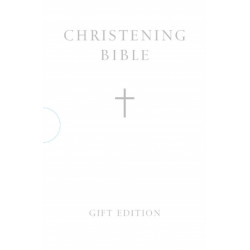 HOLY BIBLE: King James Version (KJV) White Pocket Christening Edition