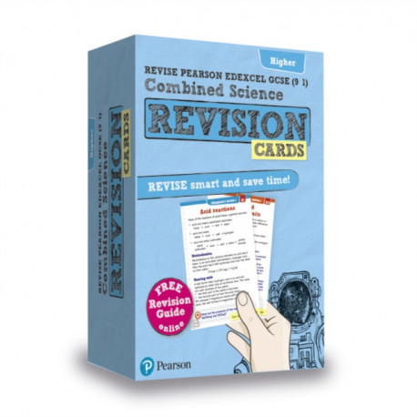 Pearson REVISE Edexcel GCSE Combined Science (Higher) Revision Cards - for 2026, 2027 exams: Edexcel