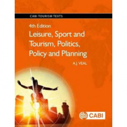 Leisure, Sport and Tourism, Politics, Policy and Planning