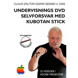 Uddannelses dvd - selvforsvar med kubotan stick