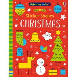 Sticker Shapes Christmas: Sticker-Kreativbuch