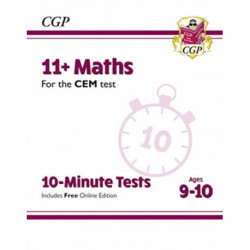 11+ CEM 10-Minute Tests: Maths - Ages 9-10 (with Online Edition)
