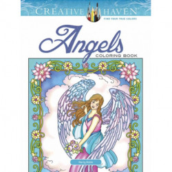 Creative Haven Angels Coloring Book