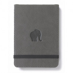 Dingbats A6+ Wildlife Grey Elephant Reporter Notebook - Plain