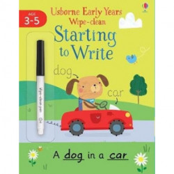 Early Years Wipe-Clean Starting to Write