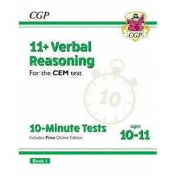 11+ CEM 10-Minute Tests: Verbal Reasoning - Ages 10-11 Book 1 (with Online Edition)