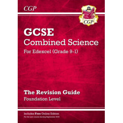 GCSE Combined Science Edexcel Revision Guide - Foundation inc. Online Edition, Videos & Quizzes
