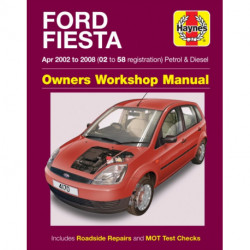 Ford Fiesta Petrol & Diesel (Apr 02 - 08) Haynes Repair Manual