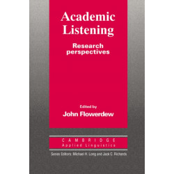 Academic Listening: Research Perspectives
