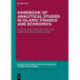 Handbook of Analytical Studies in Islamic Finance and Economics