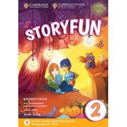 Storyfun for Starters Level 2 Student's Book with Online Activities and Home Fun Booklet 2