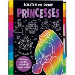 Scratch & Draw Princess - Scratch Art Activity Book