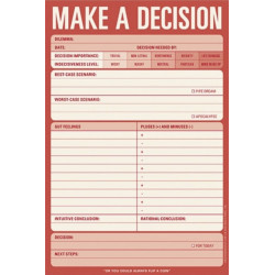 Knock Knock Pads: Make a Decision Pad