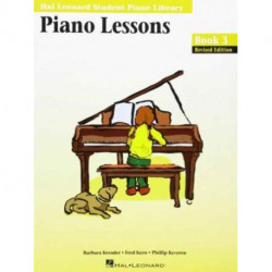 Piano Lessons Book 3 - New International Edition: Hal Leonard Student Piano Library