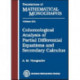 Cohomological Analysis of Partial Differential Equations and Secondary Calculus