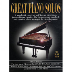 Great Piano Solos - The Black Book: A Bumper Collection of 45 Fantastic Piano Solos