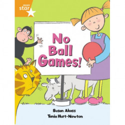 Rigby Star Guided: No Ball Games Orange LEvel Pupil Book (Single)