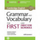 Grammar and Vocabulary for First and First for Schools Book with Answers and Audio