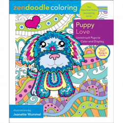 Zendoodle Coloring: Puppy Love: Lovestruck Pups to Color and Display