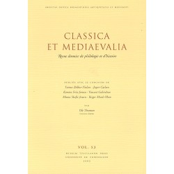 Classica et mediaevalia: revue danoise de philologie et d histoire (2002 (vol. 53))